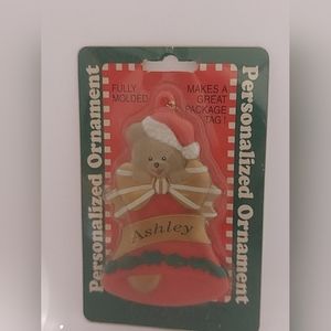 Ashley Ornament/ Gift Tag